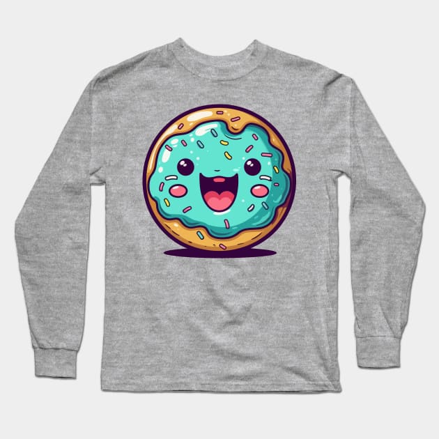 Cute donut Long Sleeve T-Shirt by JORDYGRAPH